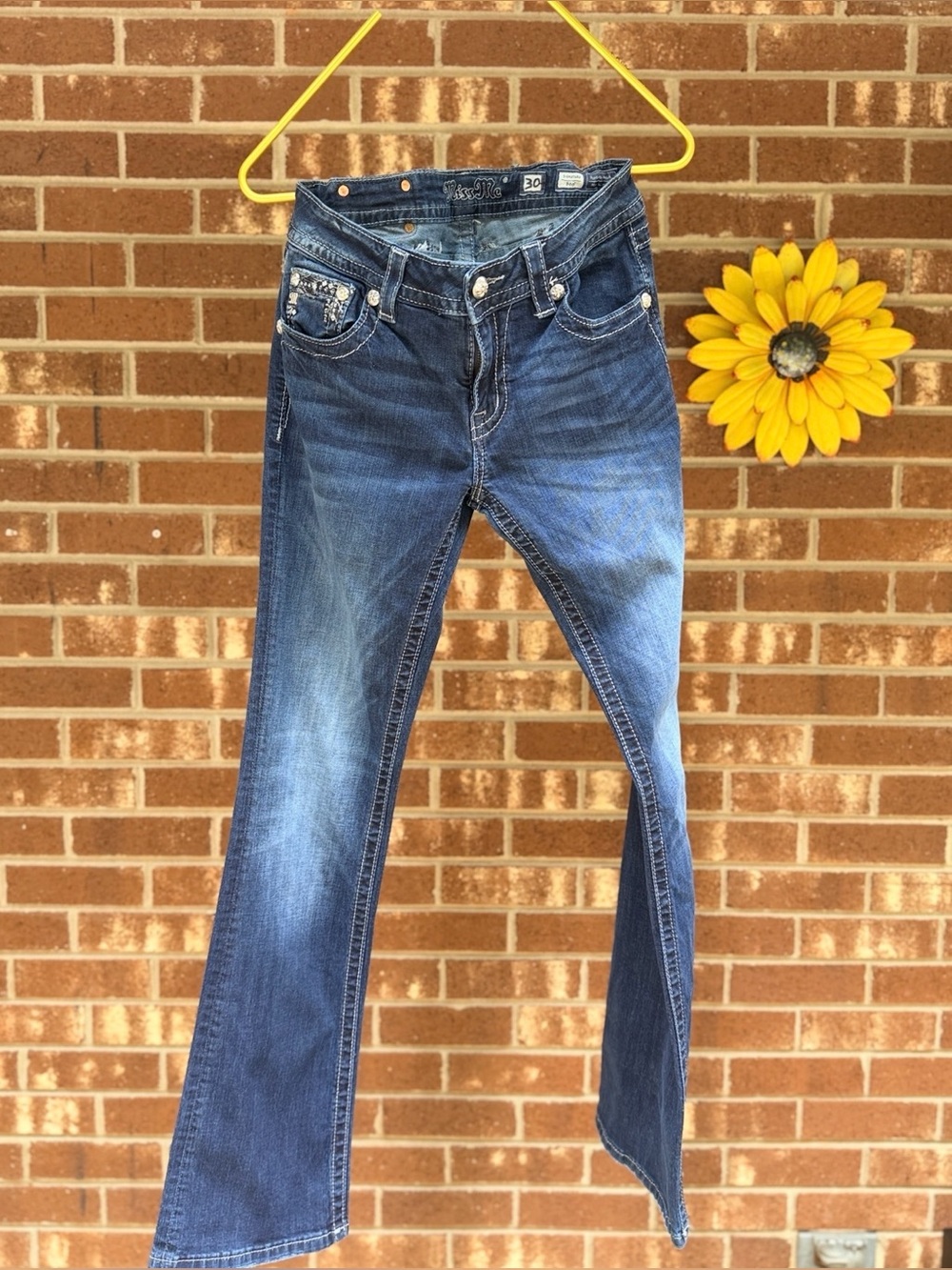 Miss Me Signature Designed USA Women’s Denim Jeans Size 30x34
